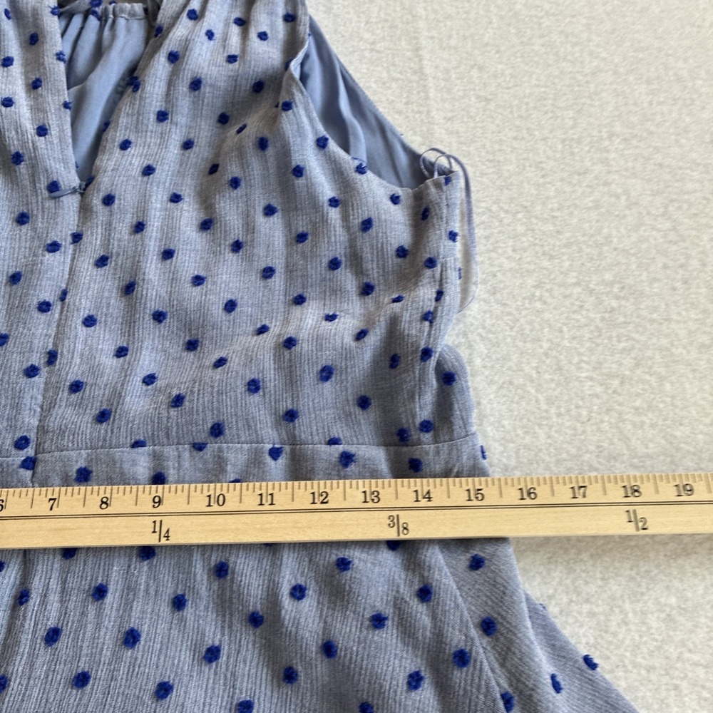 Anthropologie Sunday in Brooklyn Raised Embroidered Polka Dot Dress Medium - Picture 12 of 14
